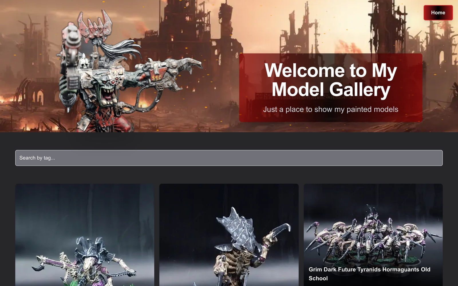 Painted models blog gallery