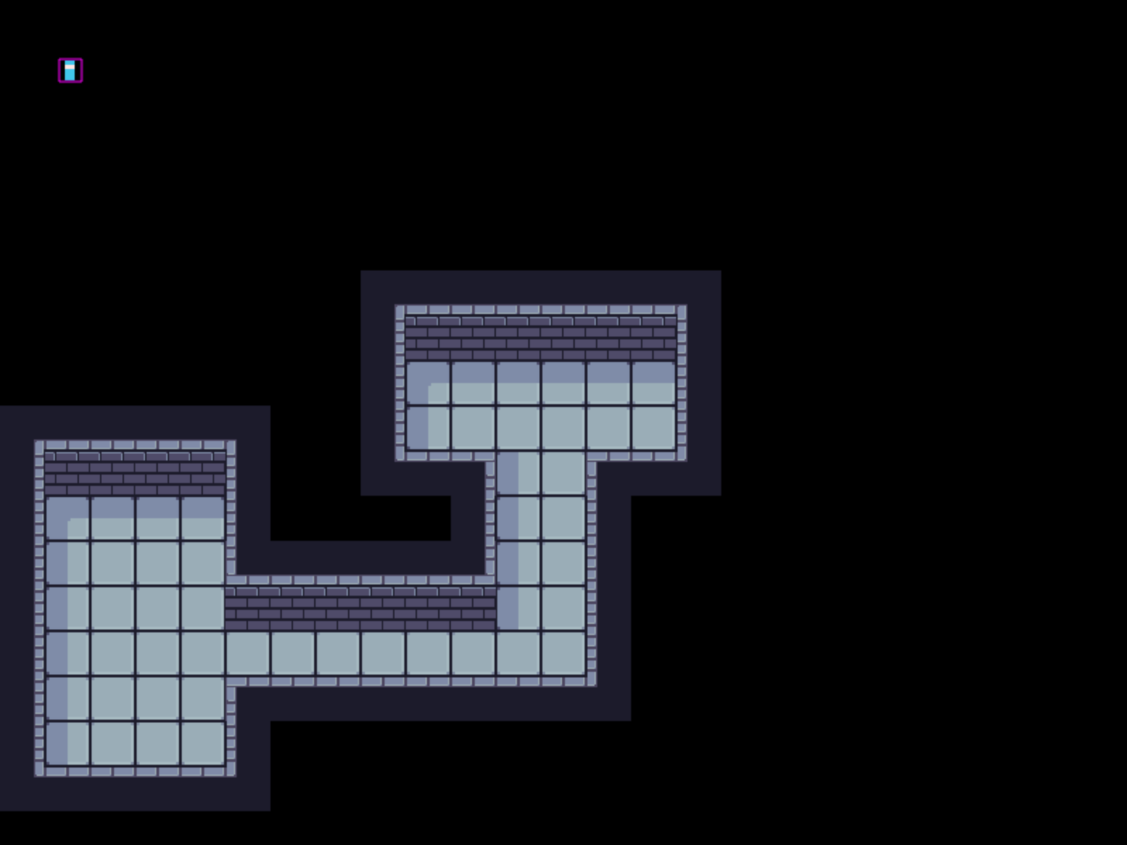Space ship maintenance tilemap room