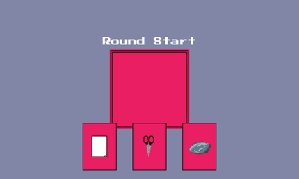 paper scissors rock game screenshot